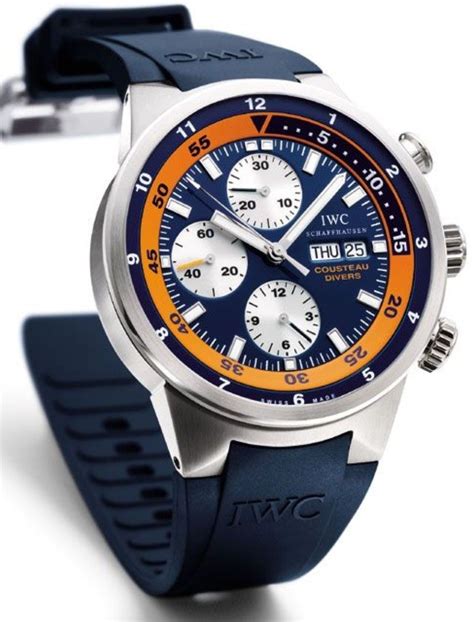 iwc aquatimer chronograph gold|iwc aquatimer chronograph cousteau divers.